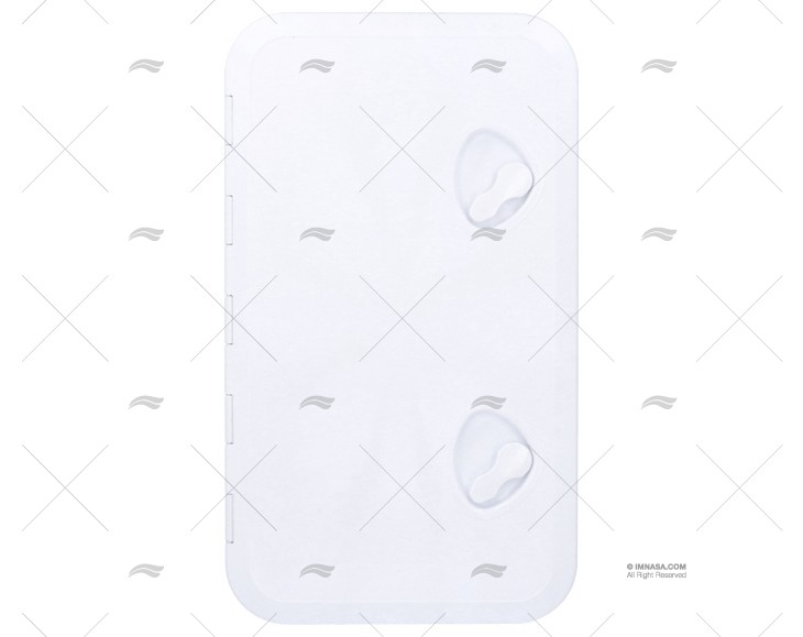 WHITE PVC ACCESS HATCH 353x606mm