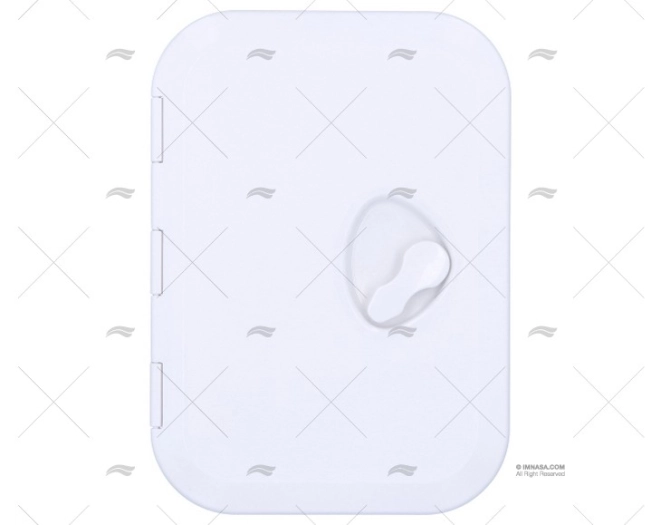 TAMPA REGISTO PVC BRANCA 270x375mm