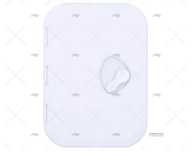 TAMPA REGISTO PVC BRANCA 270x375mm