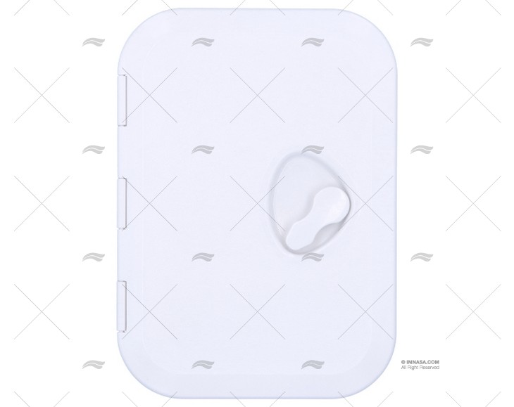 COPERCHIO PORTELLO DI ISPEZIONE PVC BIANCA 270x375mm