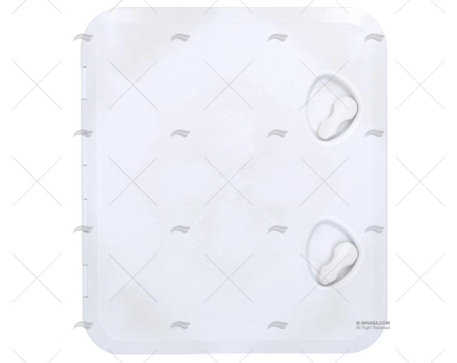 TAMPA PVC BRANCA 460 X 510 mm