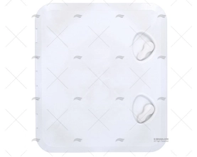 TAMPA PVC BRANCA 460 X 510 mm