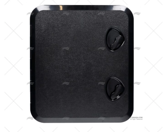 TAMPA PVC PRETA 460 X 510 mm