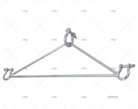 SUPORTE TRIANGULAR PARA PASSERELLE