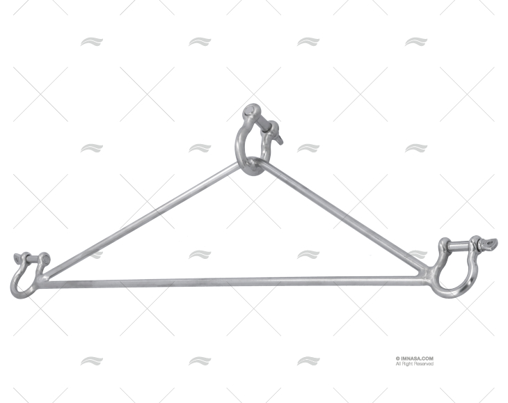 SUPORTE TRIANGULAR PARA PASSERELLE