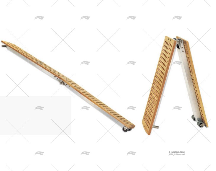FOLDING TEAK GANGWAY 230Cm FOLDING TEAK GANGWAY 230Cm