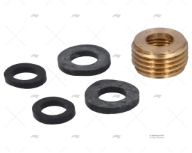 RIDUZIONE 1/2" A 3/8" OTTONE ARAVON