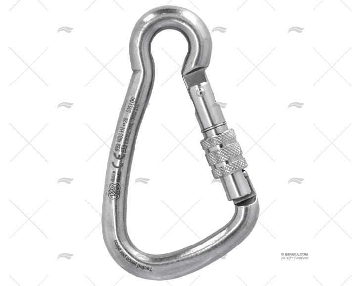 MOSCHETTONE SENZA OCCHIELLO 125 INOX FILETTATURA HR KONG