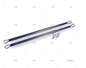 SUPORTE INOX BOTE AUXILIAR PARA GUINDASTES /PESCANTE