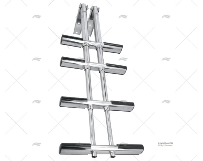 SCALA 4 GRAD. TELESCOPICA INOX IMMERSIONE