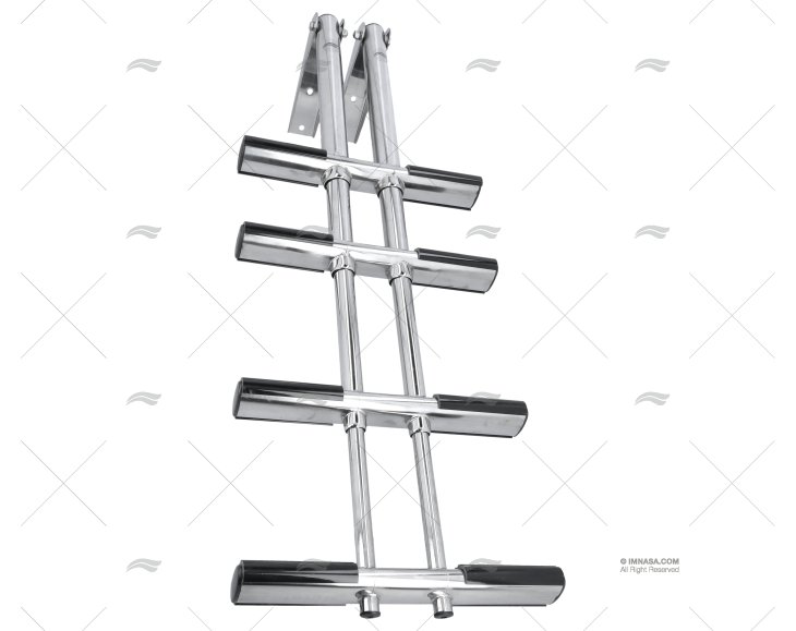 SCALA 4 GRAD. TELESCOPICA INOX IMMERSIONE