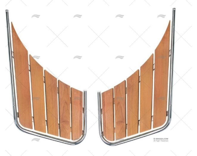 PIATTAFORMA INOX 430x530mm