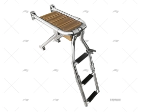 PLATAFORMA INOX C/ESCADA 270x210mm