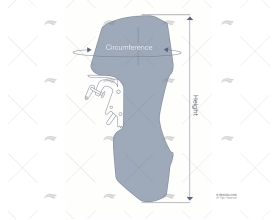 OUTBOARD COVER 20-30HP