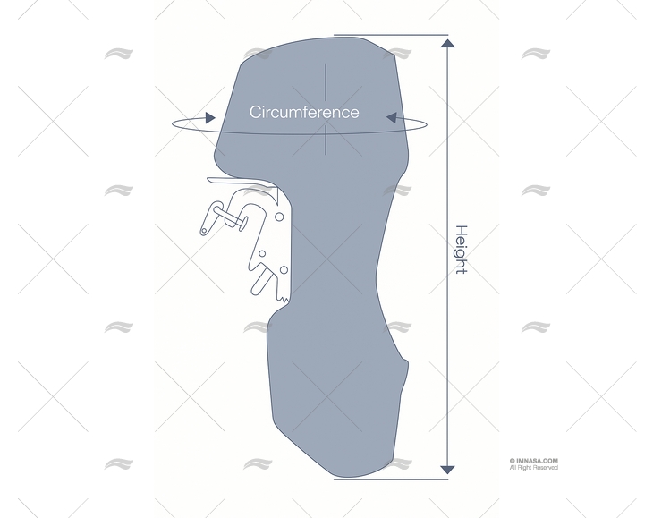 OUTBOARD COVER 175-250HP