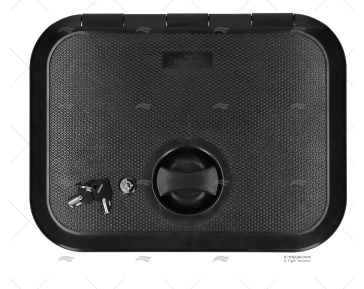 COPERCHIO 280x375mm NERO  C/CHIAVE