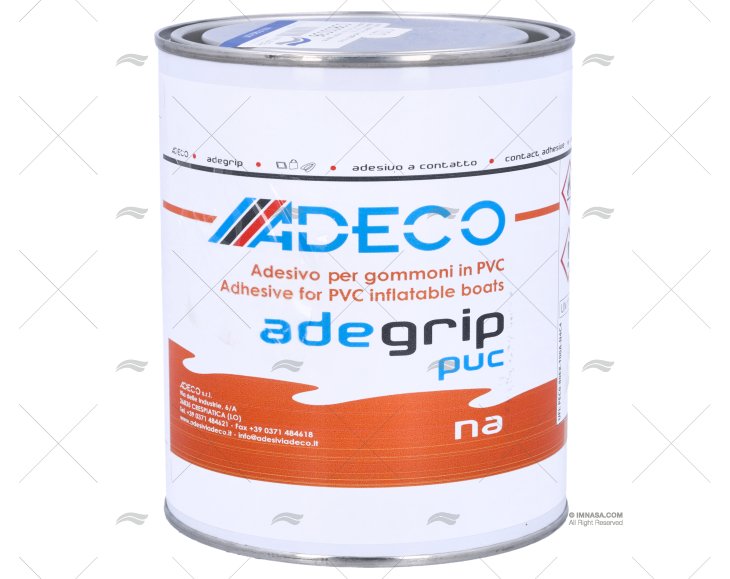 ADESIVO ADEGRIP PVC GOMMONE TESSUTO 850gr ADECO