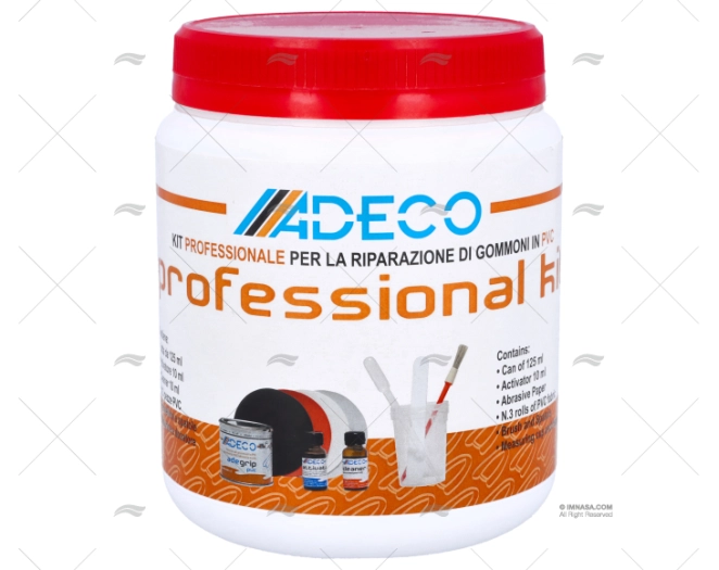 KIT PROFESSIONALE PVC GRIGIO ADECO