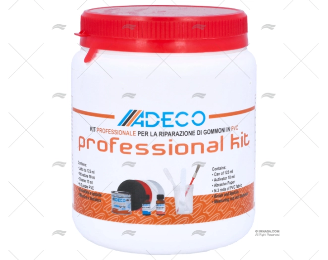 KIT PROFISSIONAL DE PVC BRANCO ADECO