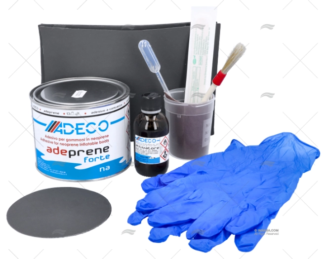 KIT PROFISSIONAL NEOPRENE PRETO ADECO