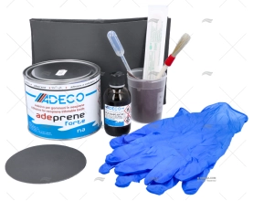 KIT ULTRA PROFESSIONALE NEOPRENE NERO ADECO