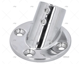 CASQUILHO DO LEME INOX PARA BALCÃO 25mm 45º