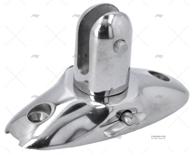 PIASTRINA INOX PER TENDALINO 22/25mm