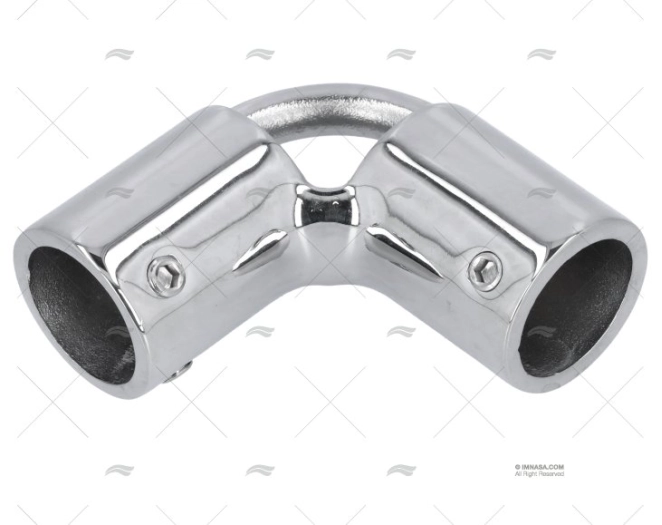 GOMITO INOX 2 USCITE 22mm