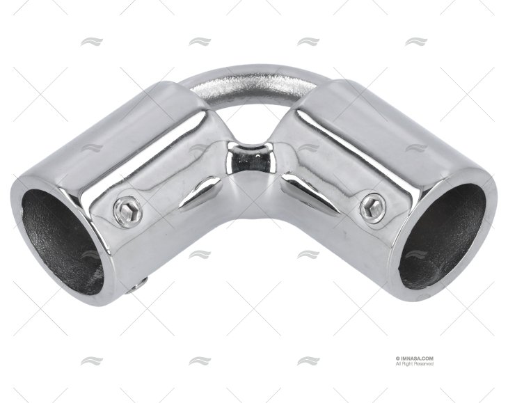 GOMITO INOX 2 USCITE 22mm
