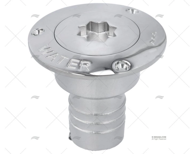 TAPPO WC 38mm INOX