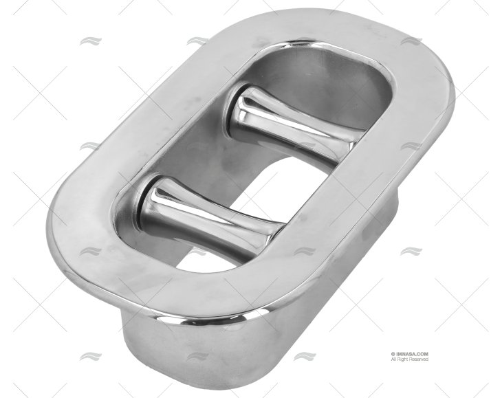 PASSACAVO TONDO INOX 360mm