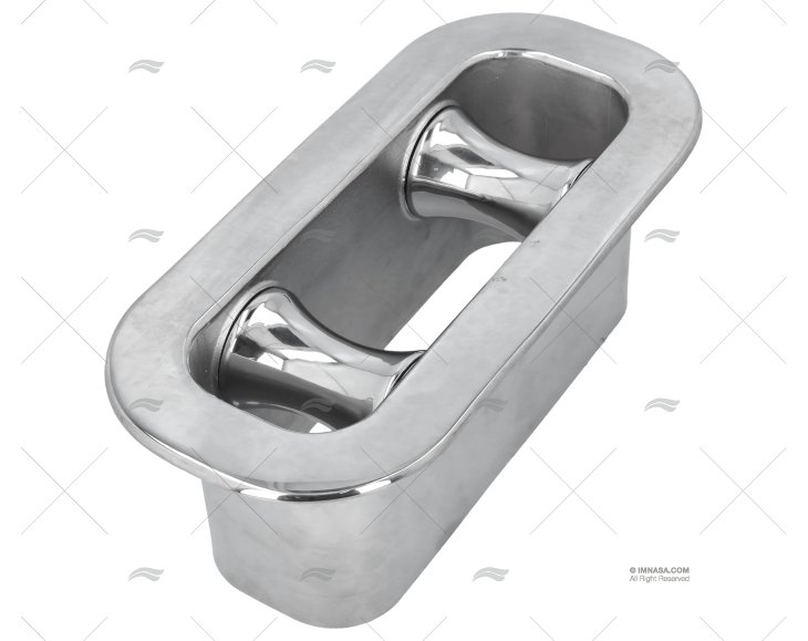 PASSACAVO TONDO INOX 340mm