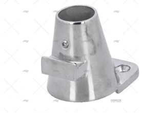 BASE CANDELIERE INOX 25mm
