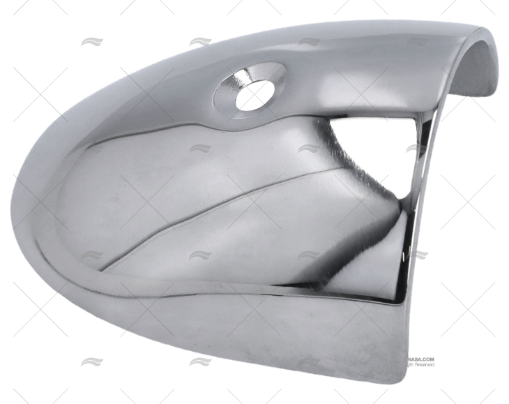 TERMINALE PROFILO 43mm INOX