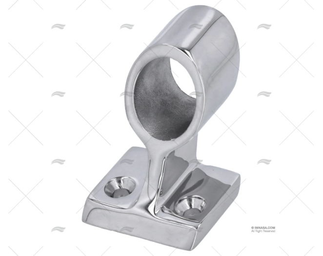 SOPORTE CENTRAL INOX 22mm BASE 42 x 42