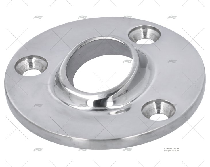 SS WELDABLE ROUND BASE 25mm 60º