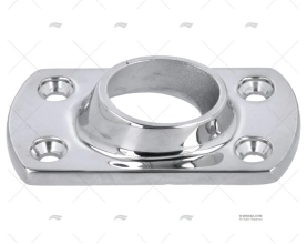 PLATINA BALCÃO RECT INOX 60º A SOLDAR 25