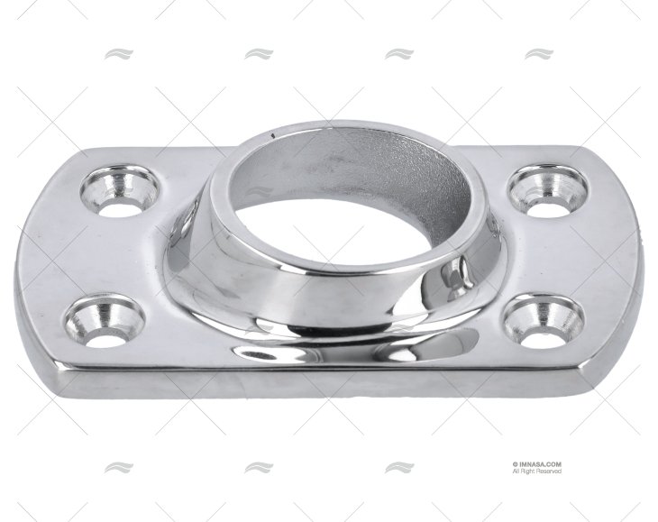 PLATINA BALCÃO RECT INOX 60º A SOLDAR 25