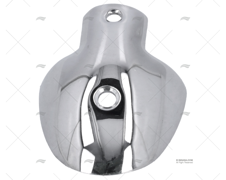 TERMINALE PROFILO 43mm INOX