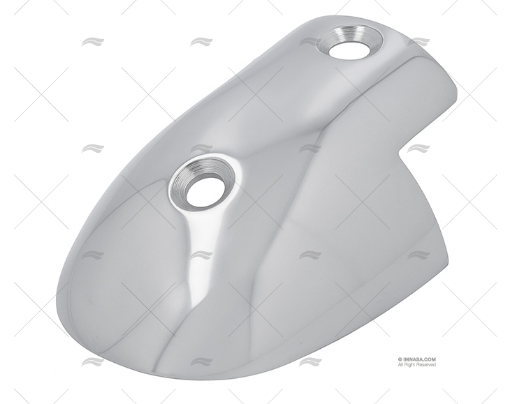 TERMINALE PROFILO 46mm INOX