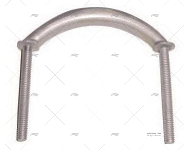 MANIGLIA INOX 60X16X8mm