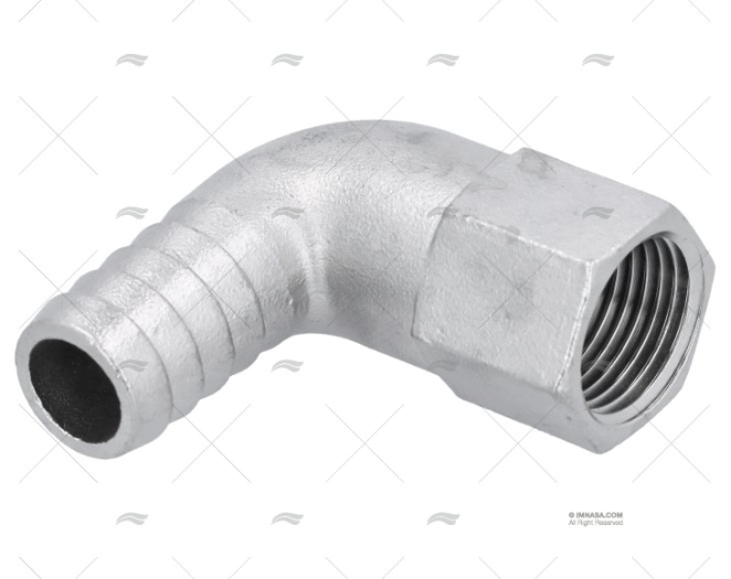 GOMITO INOX MASCHIO/FEMMINA 1/2\" x 18mm