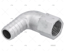 GOMITO INOX MASCHIO/FEMMINA 1/2\" x 18mm