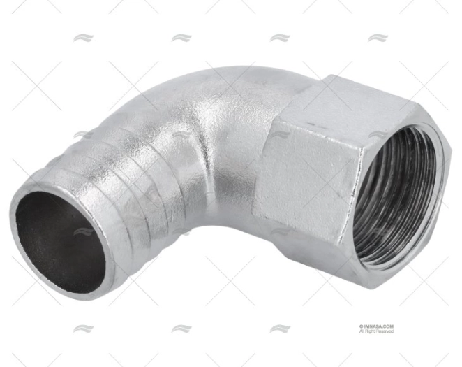 COTOVELO INOX MACHO/FÊMEA 1" x 30mm