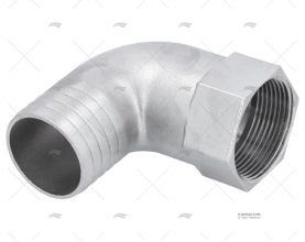COTOVELO INOX MACHO/FÊMEA1 1/2\" x 44mm
