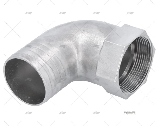 GOMITO INOX MASCHIO/FEMMINA 2" x 56mm