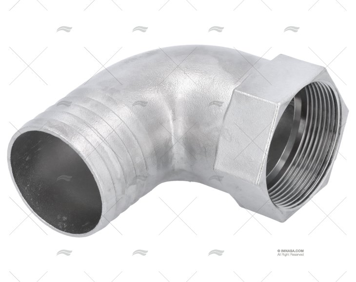 GOMITO INOX MASCHIO/FEMMINA 2" x 56mm