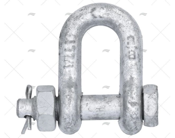 HIGH TENSILE SHACKLE 3/8" RR-C-271