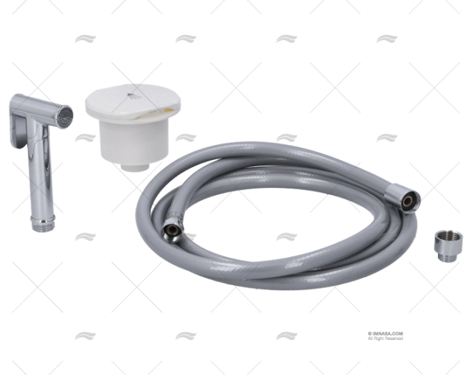KIT DUCHE COM TUBO CINZENTO 2,50m E GAVETA IMNASA