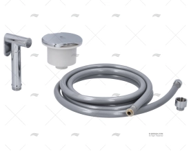KIT DUCHE COM TUBO CINZENTO 2,50m E GAVETA IMNASA